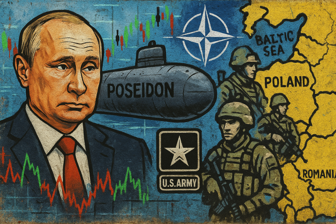 Europe bulletin: Putin boasts of ‘Poseidon’ test, US scales down NATO troops