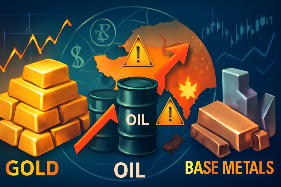 Commodity wrap: precious metals shine amid economic uncertainty, oil declines